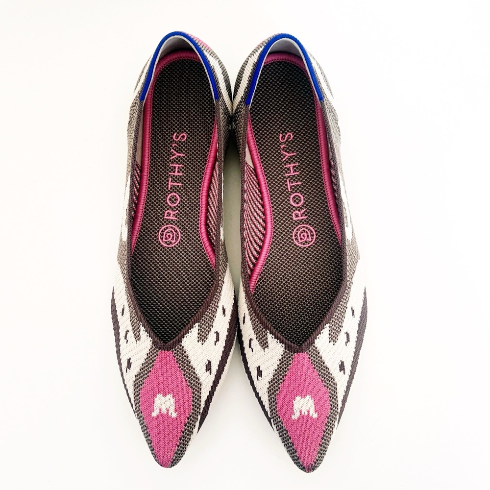 Rothy's Retired The Point Moroccan Rose RARE Limited Edition in a Women's size 9 - Picture 4 of 11